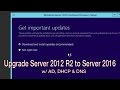 Upgrade Windows Server 2012 R2 to Windows Server 2016!