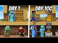 I Survived 100 Days Under a Strangers Base