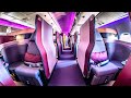 Qatar Airways A350-1000 Qsuite Business Class from Tokyo to Dubai via Doha (Full Flight Experience)