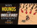 How Hounds KILL everything and take NO DAMAGE! - Total War Tactics: Warhammer 3