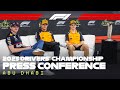 2025 F1 Title Contenders Press Conference | 2025 Abu Dhabi Grand Prix