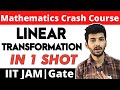 Linear Transformation in one shot | All concepts and examples