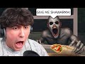 Playing Roblox Scary Shawarma Kiosk at 3AM