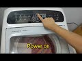 how to dry clothes in 3 step Samsung washing machine