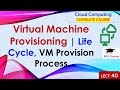 L40: Virtual Machine Provisioning | Life Cycle, VM Provision Process | Cloud Computing Lectures