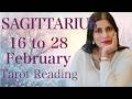 SAGITTARIUS Tarot reading from 16 to 28 February 2026