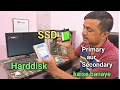 Computer me Harddisk aur SSD ko primary aur seconday kaise banaye.@JogendraGyan