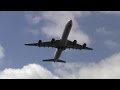 Virgin Atlantic ► Airbus A340-600 ► Takeoff ✈ London Heathrow Airport