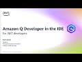 Amazon Q Developer for .NET in the IDE | Amazon Web Services
