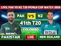 🔴Pak vs NZ live streaming T20 world cup | Pak v nz today match live, Live cricket score ball by ball