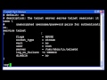 How to configure telnet for root sessions