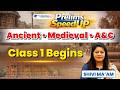 Prelims SpeedUP Ancient–Medieval–Art \u0026 Culture Class 1 | Concept-Based Timeline + Smart Elimination