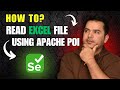 How to Read Excel File in Selenium Webdriver Using Apache POI