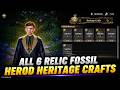 All 6 Relic Fossil Location | Herod Heritage Crafts | Infinity Nikki
