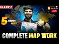 Complete Map Work for Class 10 | Secure your 5 Marks in 2 hours | Class 10th CBSE board exam 2026