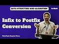 INFIX TO POSTFIX CONVERSION | DSA | Vishal Gupta