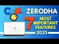 Zerodha Hidden Features Explained - AI, Charts, Watchlist \u0026 More