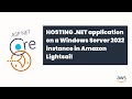 How To Deploy Asp.Net Web Application  in Amazon Lightsail | (3-month FREE trial)