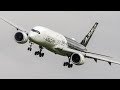 AIRBUS A350 AIRSHOW with stunning SHARP TURNS - ILA 2018 (4K)