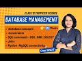 Complete MySQL Portion | DATABASE MANAGEMENT - ONE SHOT | Class 12 Computer Science | ENGLISH