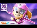 Paw Patrol, Patrulla de cachorros | ¡35MIN de lo mejor de Skye! | Nick Jr. En Español