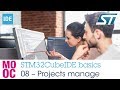 STM32CubeIDE basics - 08 Project management