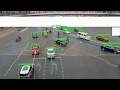 Tracking of vehicles using Centroid tracker and YOLOv3