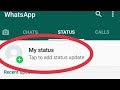 Whatsapp || Who Can see Your Status updates (only My Contacts,My Contacts Except..., Share only)
