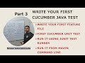 #3 - Cucumber (BDD) with Java - Write your first #Cucumber Test with (#Gherkin) Feature File