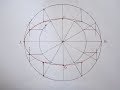 draw ellipse by concentric circle method just in 4 minutes. as fast as u can.