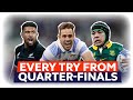 Every Rugby World Cup 2023 try from the quarter-finals!