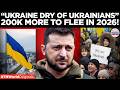 UKRAINE’S DEMOGRAPHIC CRISIS: 200,000 Citizens on the Way Out As War Drags On! | World News