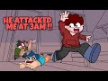 He Attacked me at 3AM  | Horror group study story | Hindi storytime Animation