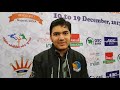 The only GM at the World Youth Olympiad 2017 - GM Aryan Chopra
