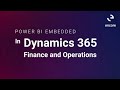 Power BI Embedded in Dynamics 365 Finance \u0026 Operations