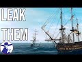 Sink them FAST! Naval Action Multiplayer Guide to Leaking