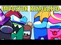 Impostor Renovated Final VS Friday Night Funkin + Impostor V5 \u0026 Documic v3.0 (FNF MOD HARD)