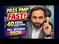 Pass PMP Before July 2026 | Full Revision + 40 Real Exam Questions
