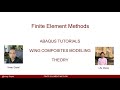 #ABAQUS TUTORIAL: COMPOSITE WING DESIGN - PART I - THEORY