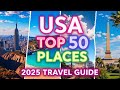 50 Best Places to Visit in the USA – Ultimate Travel Guide 2025 | Top USA Travel Destinations