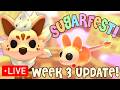 Sugarfest Week 3 Update! Latte Kitsune Giveaway! | Roblox Adopt Me Sugar Festival! | Riivv3r