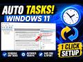 How to Create Task Scheduler in Windows 11 | Automate Tasks Easily (Step-by-Step)