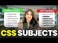 How to Choose CSS Subjects | Complete Guide by Dr. Hina Sikander