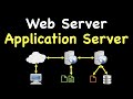 Web Server and Application Server | Explained 🔥🔥