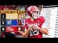 2026 NFL Mock Draft | Arvell Reese 1st Non-QB Drafted!