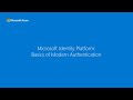 The basics of modern authentication - Microsoft identity platform