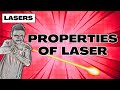Laser Properties | Physics | BSc | Btech | Medical | UPSC | TET | CTET | GATE