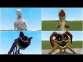 SCP-096 VS SCP-173 VS CATNAP VS DOGDAY in Garry's Mod! (Poppy Playtime: Chapter 3)