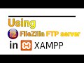 FileZilla FTP server in Xampp | Creating FTP user  FTP user files access | Connecting with Internet