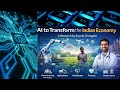 🚀 AI to Transform the Indian Economy - Souvik Chongder #budget #finance #ai #india